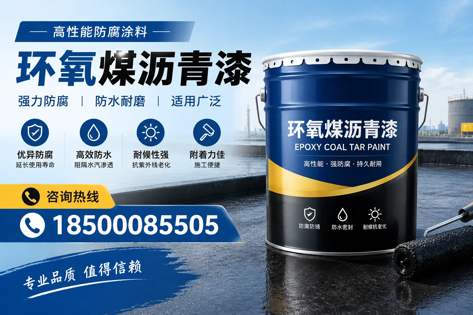 环氧煤沥青漆的主要成分与功能，武威用户深度了解